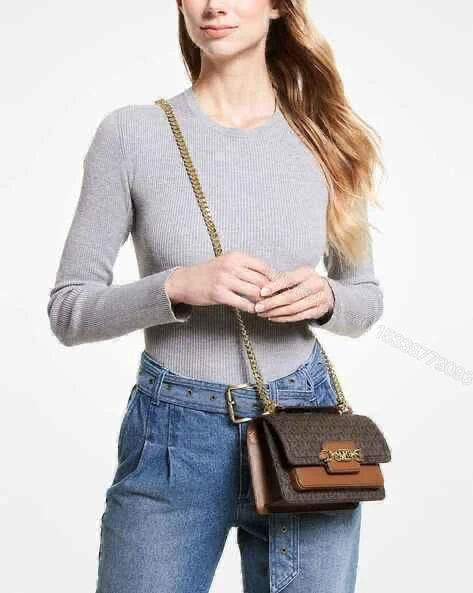 View 7 of Michael Kors Heather Sling Bag First Copy | AAA+ Replica