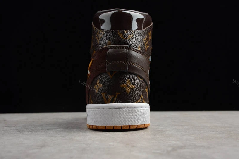 View 6 of NIKE AIR JORDAN 1 HIGH X OFF WHITE NRG COFFEE BROWN – NK002