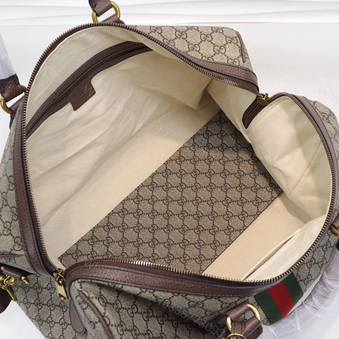 View 9 of Gucci Ophidia GG Medium Duffel Bag – size 44 x 27 x 24 cm