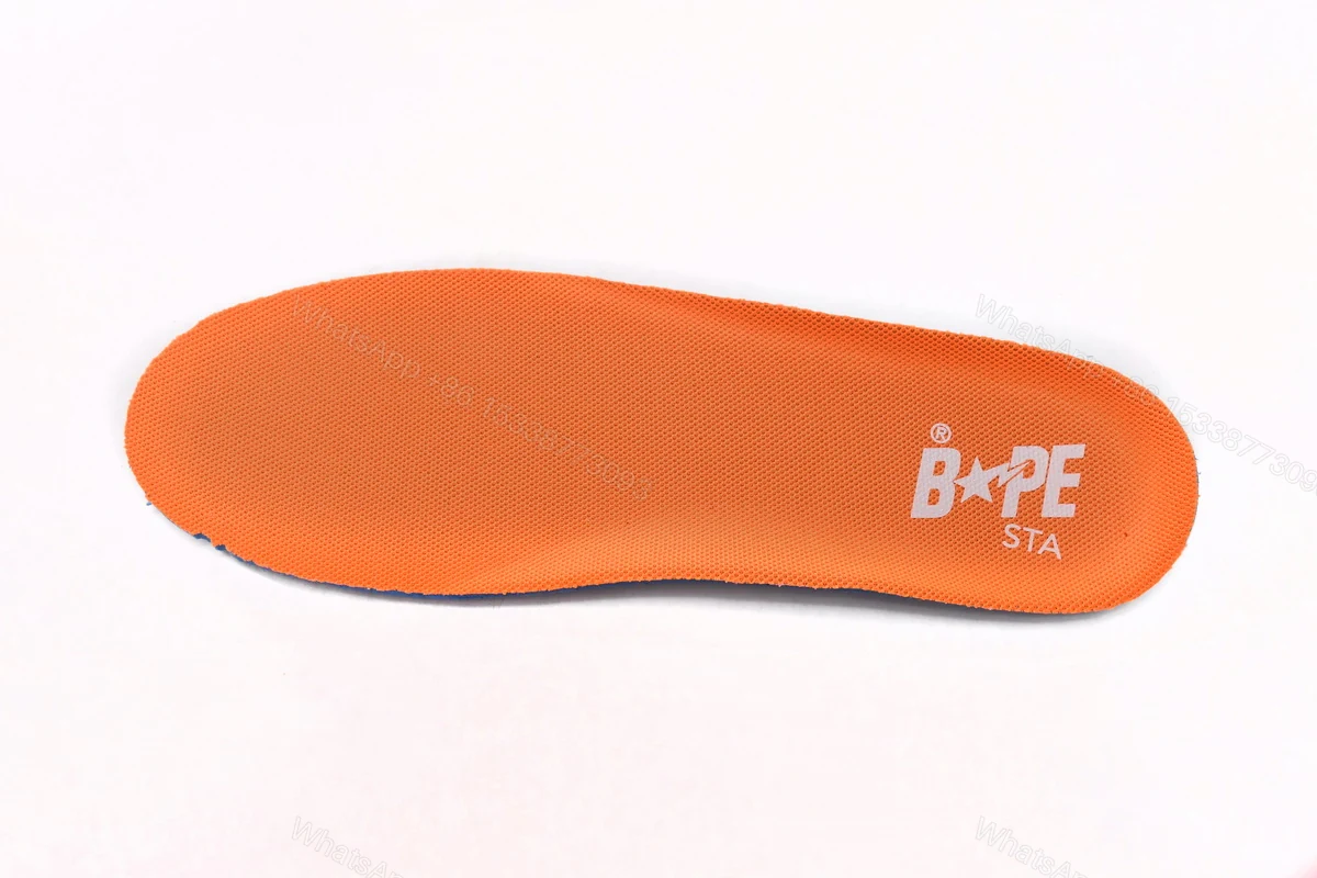 View 11 of Cheap Fake Bape Sta Low White Orange 1H70-191-001(BapeSta)