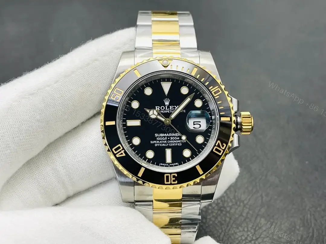 Rolex Submariner Date 41 Stainless Steel Yellow Gold Black Dial 126613LN-0002 — view 1