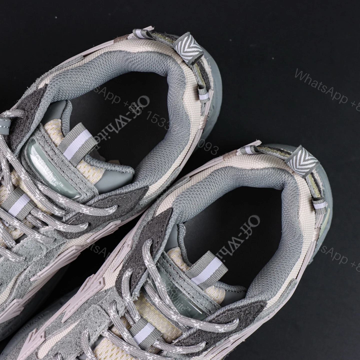 View 4 of Off White Be Right Back Grey
