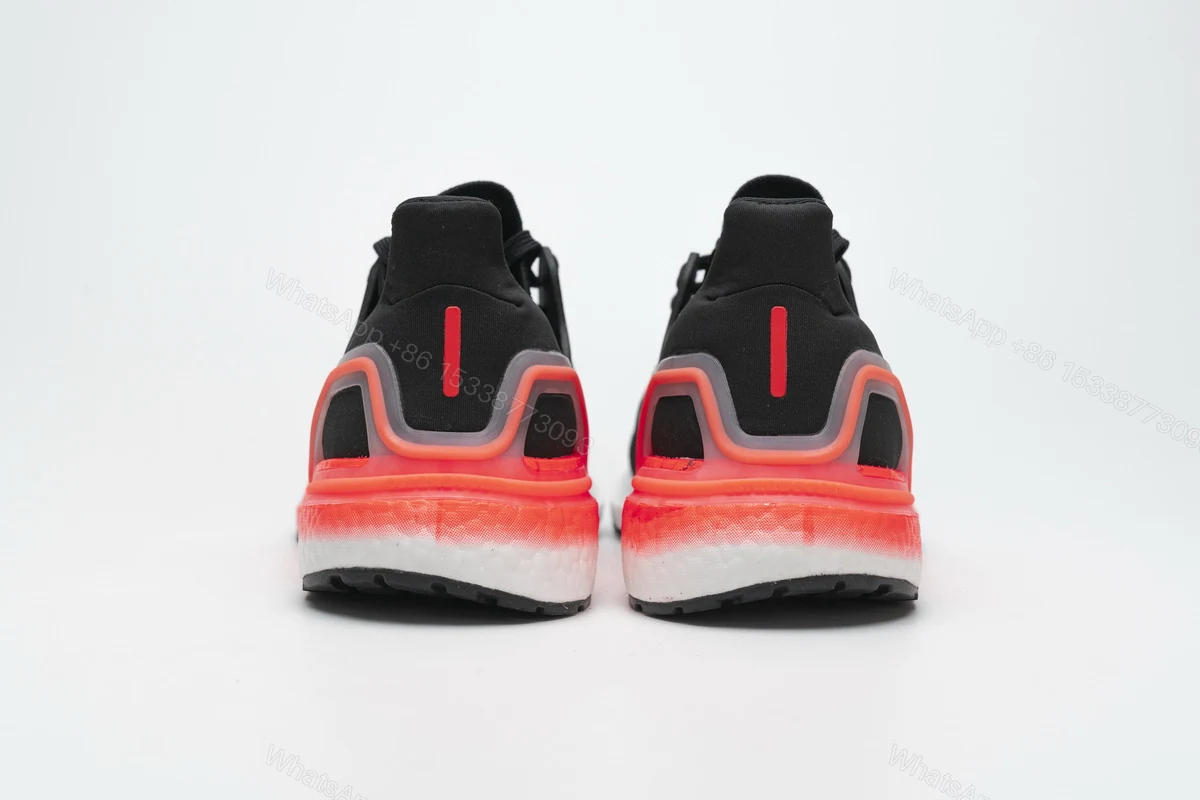 View 3 of Adidas Ultra Boost 20 Core Black Signal Coral EG0756