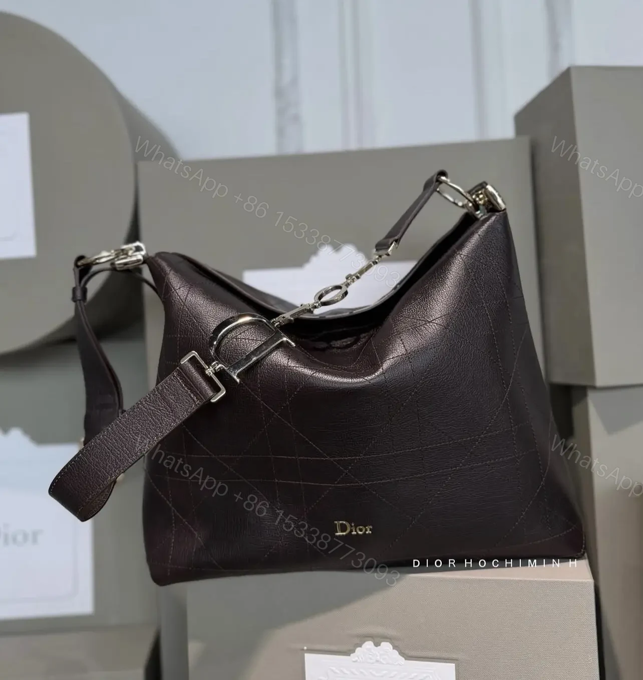 View 3 of Diorly Bag in Brown