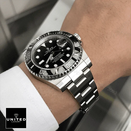 View 7 of Rolex Submariner 116610ln-0001 Ceramic Black Dial Replica