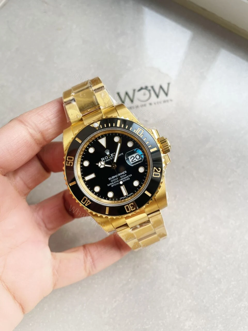 VSF FACTORY 1:1 Rolex Submariner Date 41mm 126613 LN BEST EDITION YG 904L Black Dial Swiss 3235 — view 1