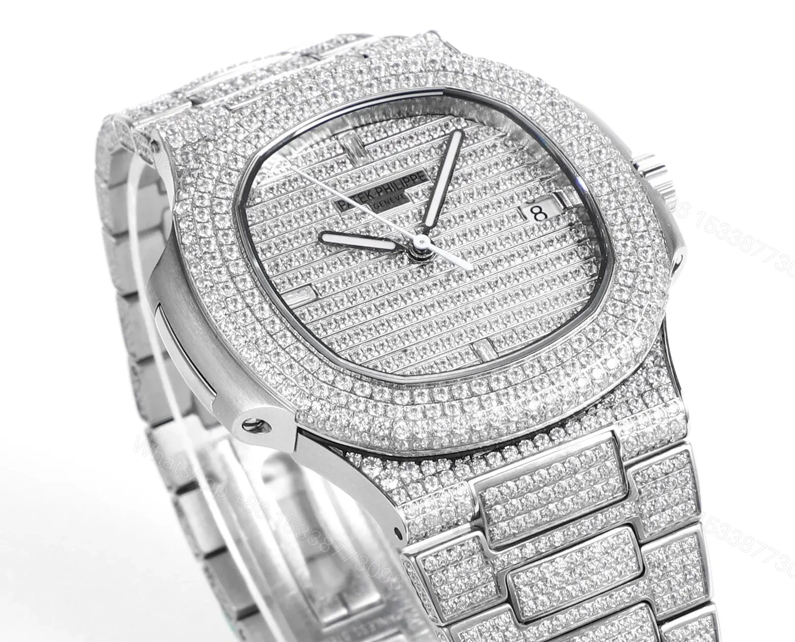 View 4 of Patek Philippe Nautilus Full Star Watch, Platinum