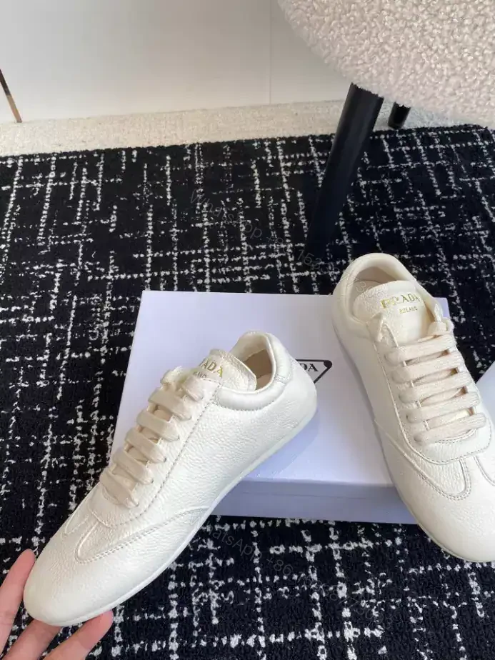 View 4 of PRADA LEATHER SNEAKERS – PRD034