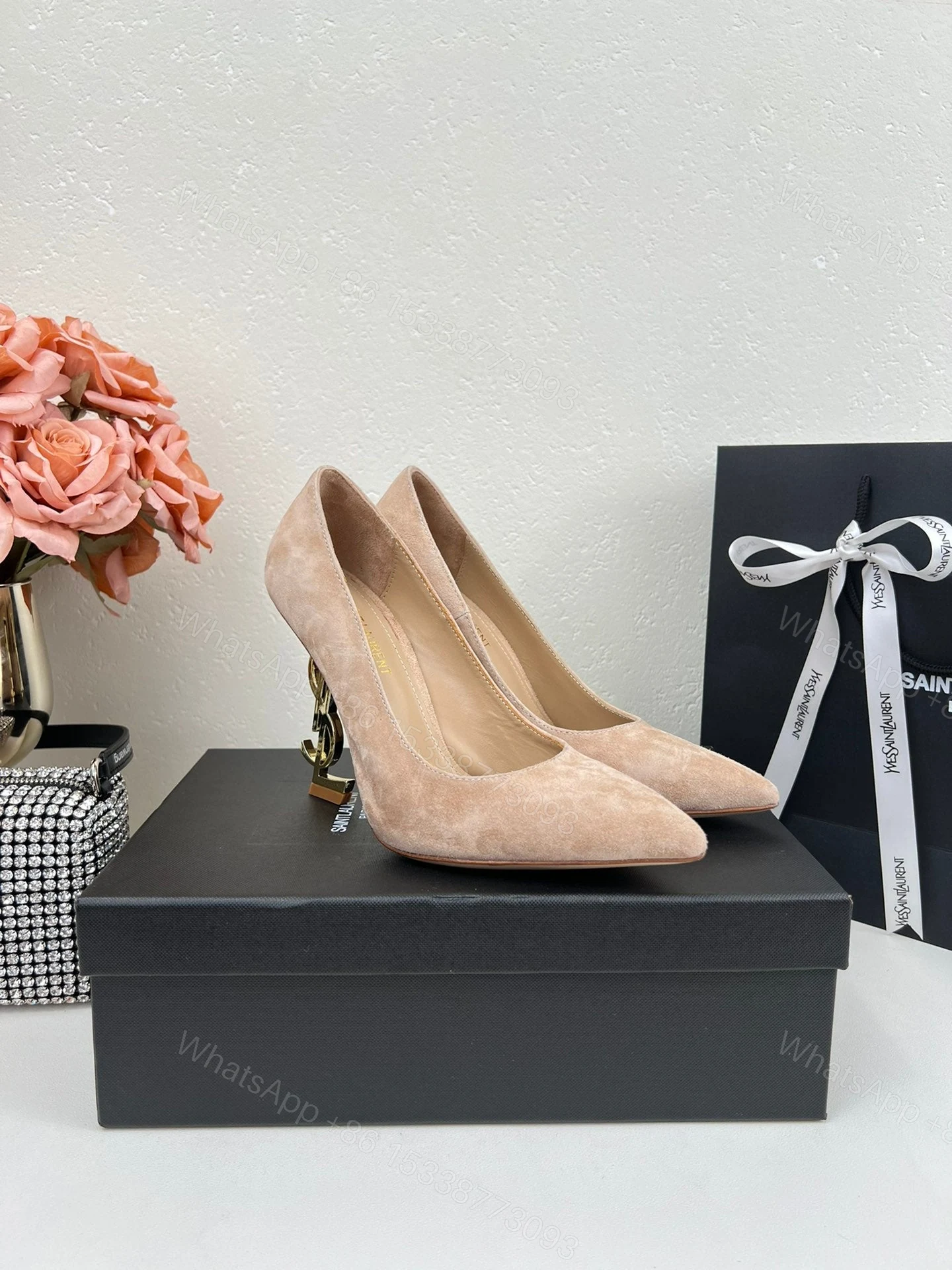 View 6 of Designer YSL High Heel Shoes 010