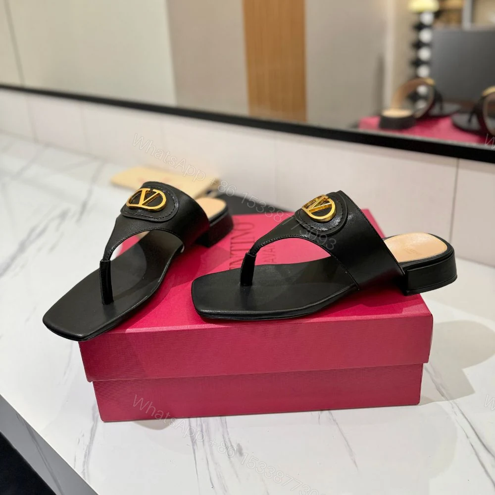 View 5 of Valentino Garavani Vlogo Signature Sandals Black
