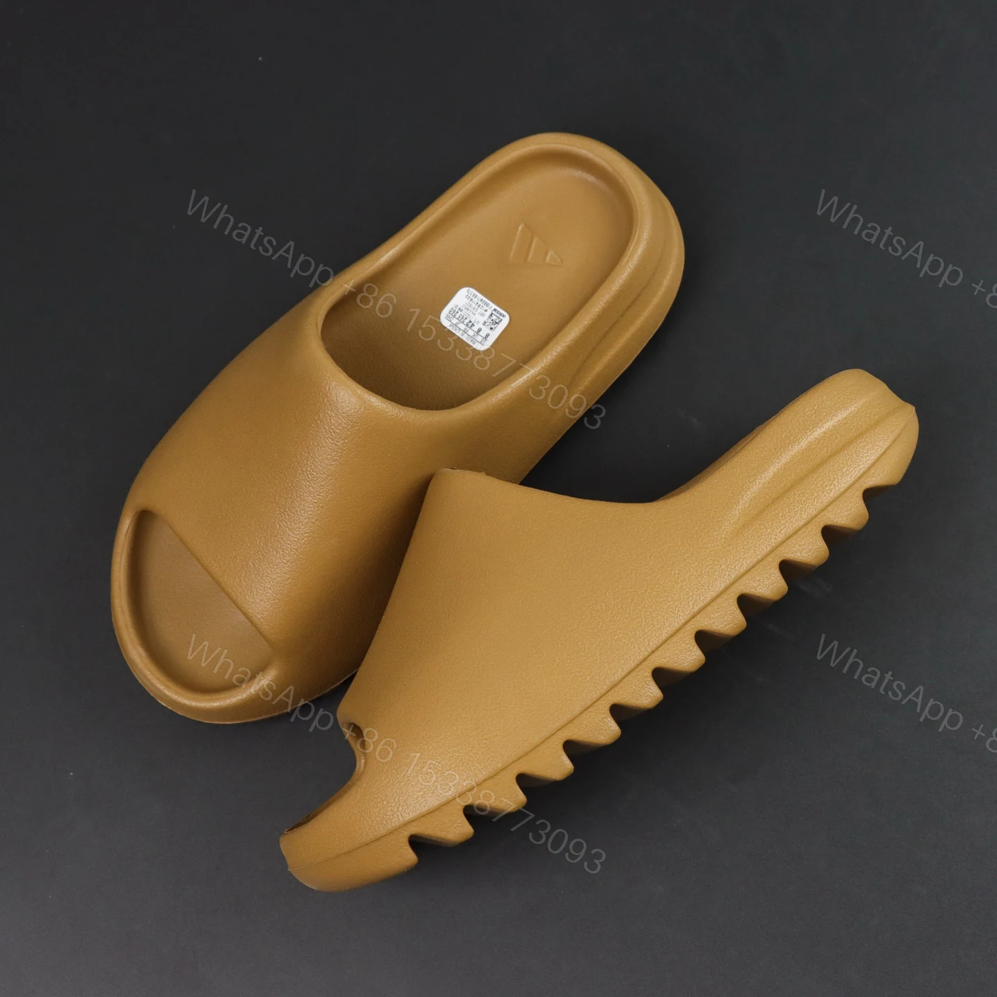 View 8 of UA Yeezy Slide “Ochre” Reps