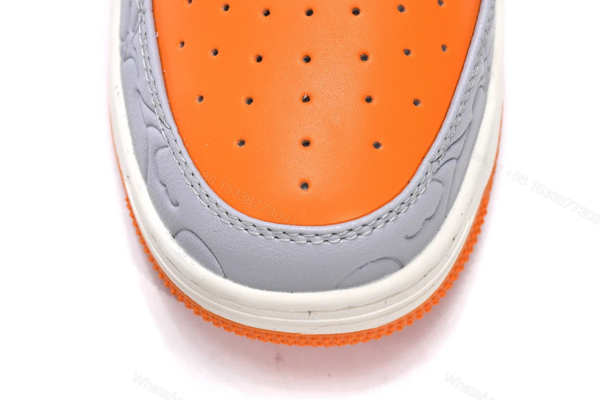View 11 of Cheap Fake BapeSta Low Grey Orange 1H70-291-002