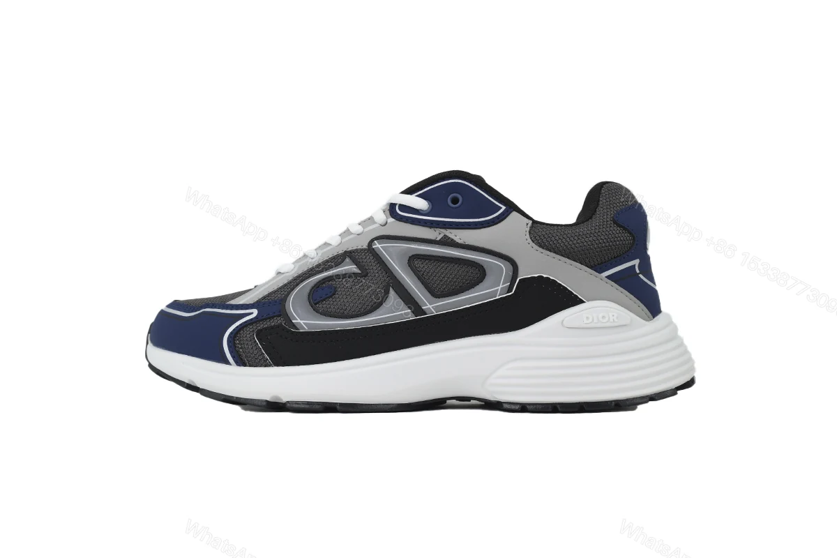 View 9 of Dior B30 Sneakers Panda Black Blue Grey