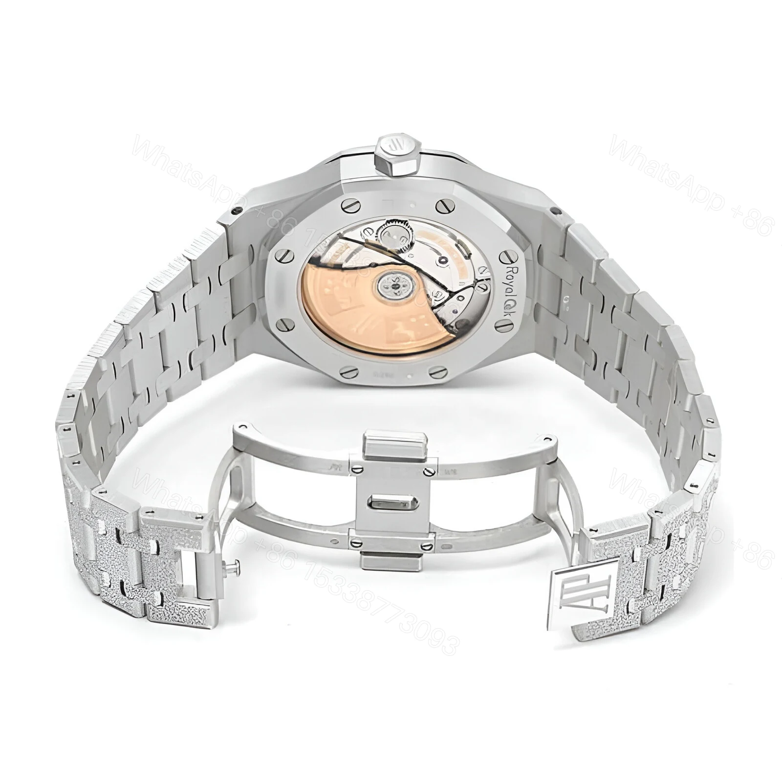 View 3 of Audemars Piguet Royal Oak Perpetual Calendar 26574ST.OO.26606ST.03 Replica