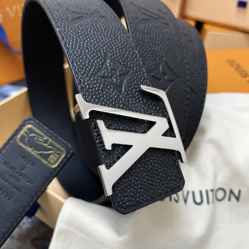 View 10 of Refined Leather Belt – Monogram Buckle, Everyday Luxury Belt