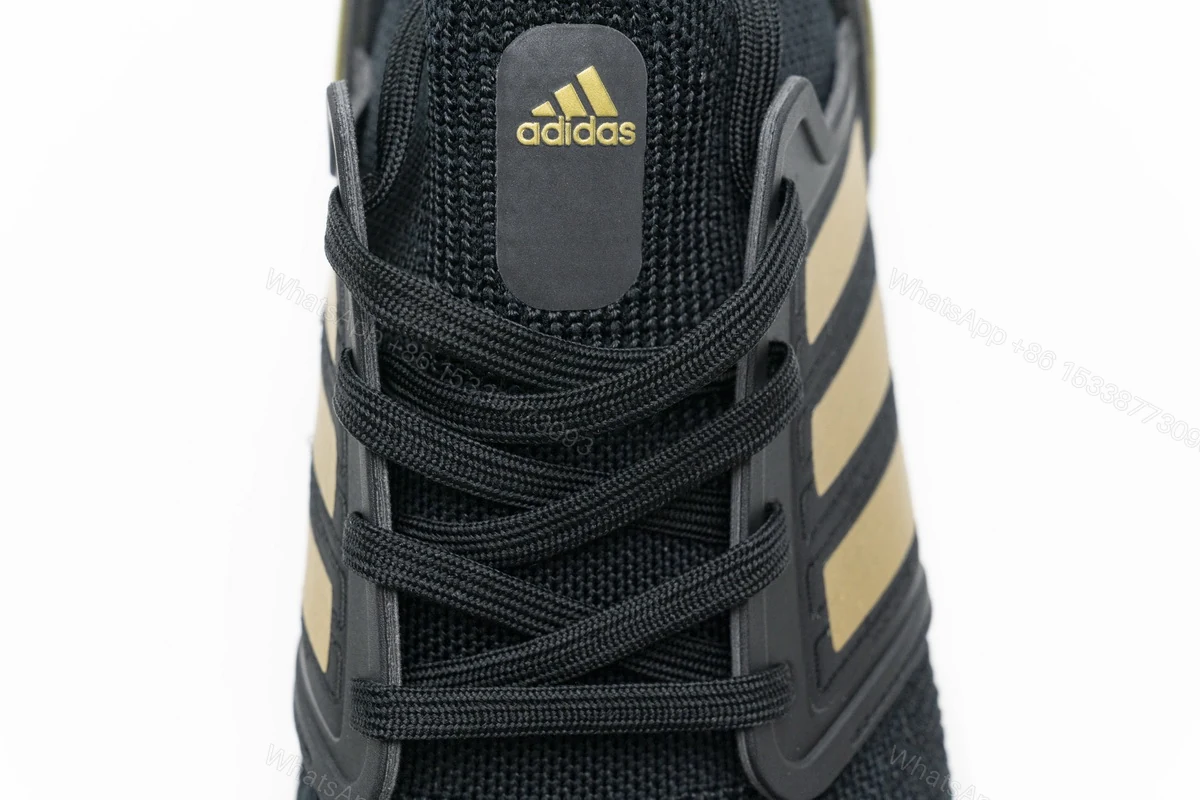 View 7 of Adidas Ultra Boost 20 Black Gold White EE4393
