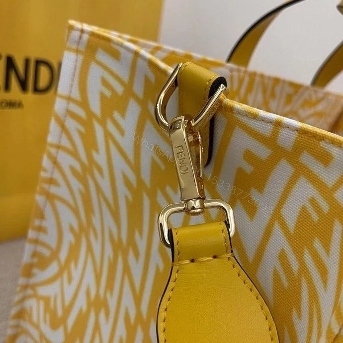 View 3 of Fendi Zucca PVC Handbag