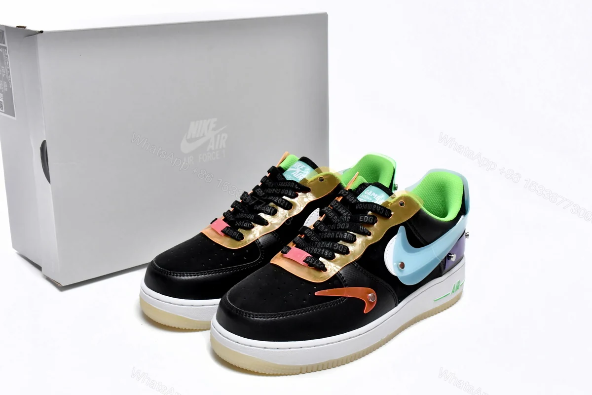 Nike Air Force 1 Low Have A Good Game Black — view 2