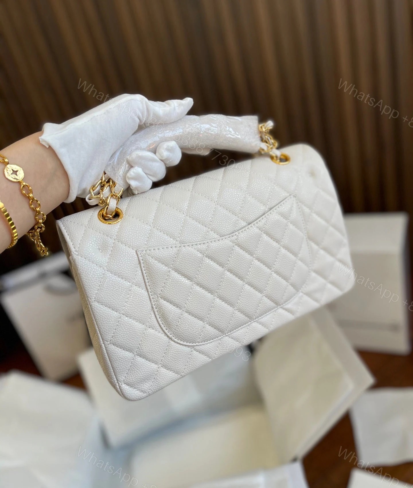 View 2 of Chanel Mini Flap Bag Calfskin