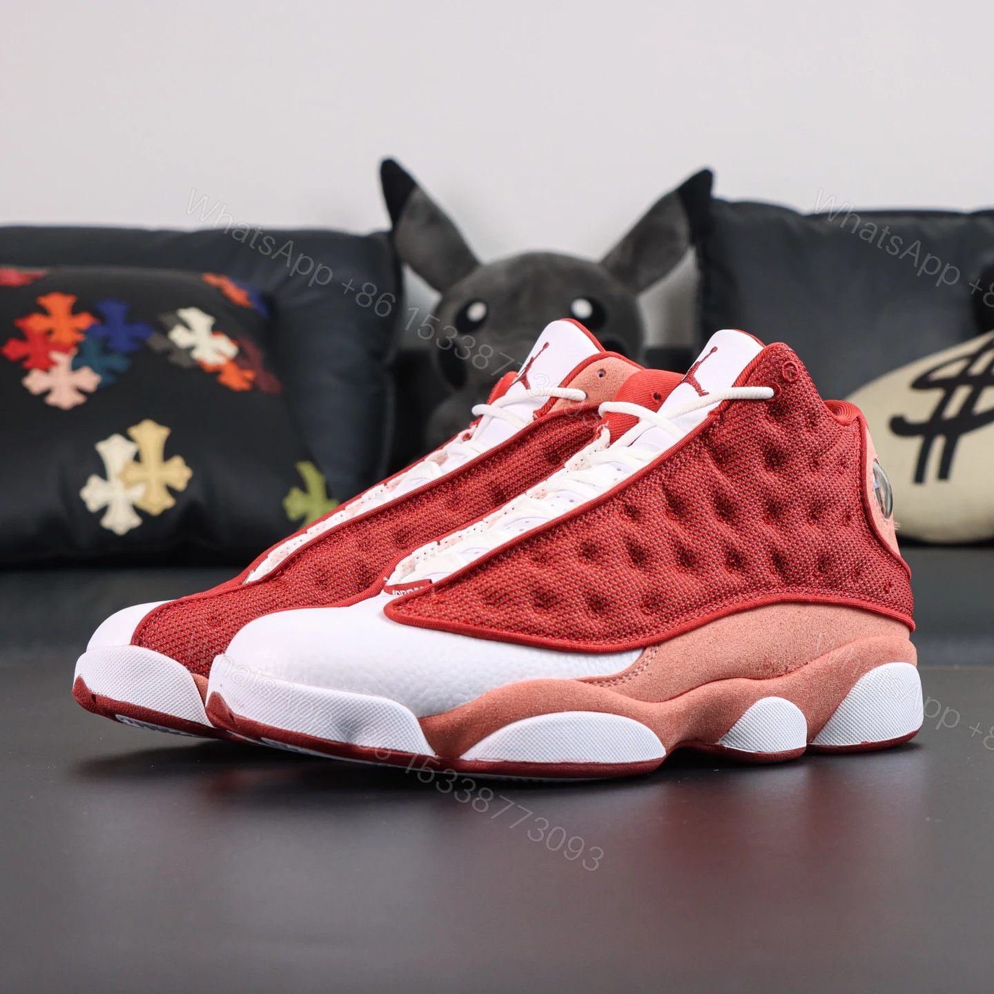 View 8 of Air Jordan13 Retro Dune Red Reps