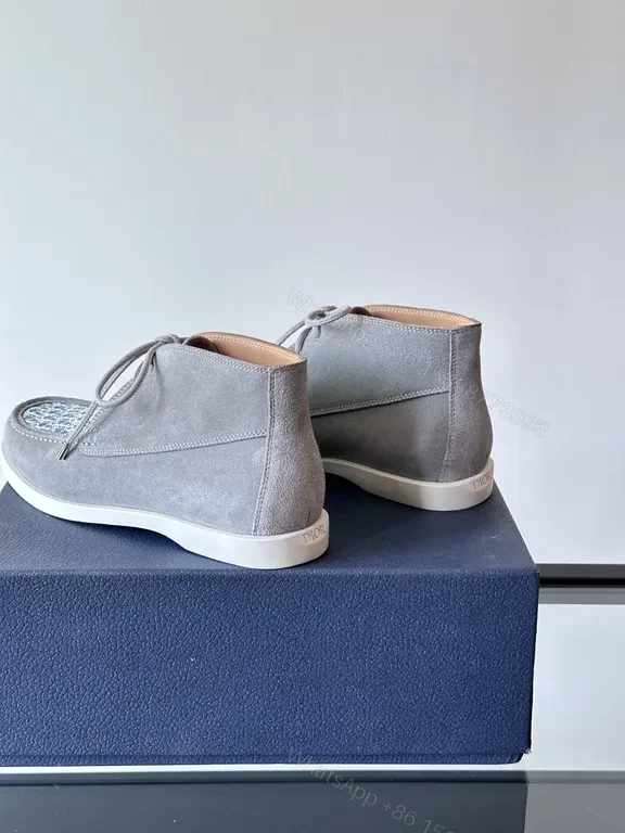 View 8 of Chic Gradient Patterned High-Top Sneakers with Nike-Esque Detailing