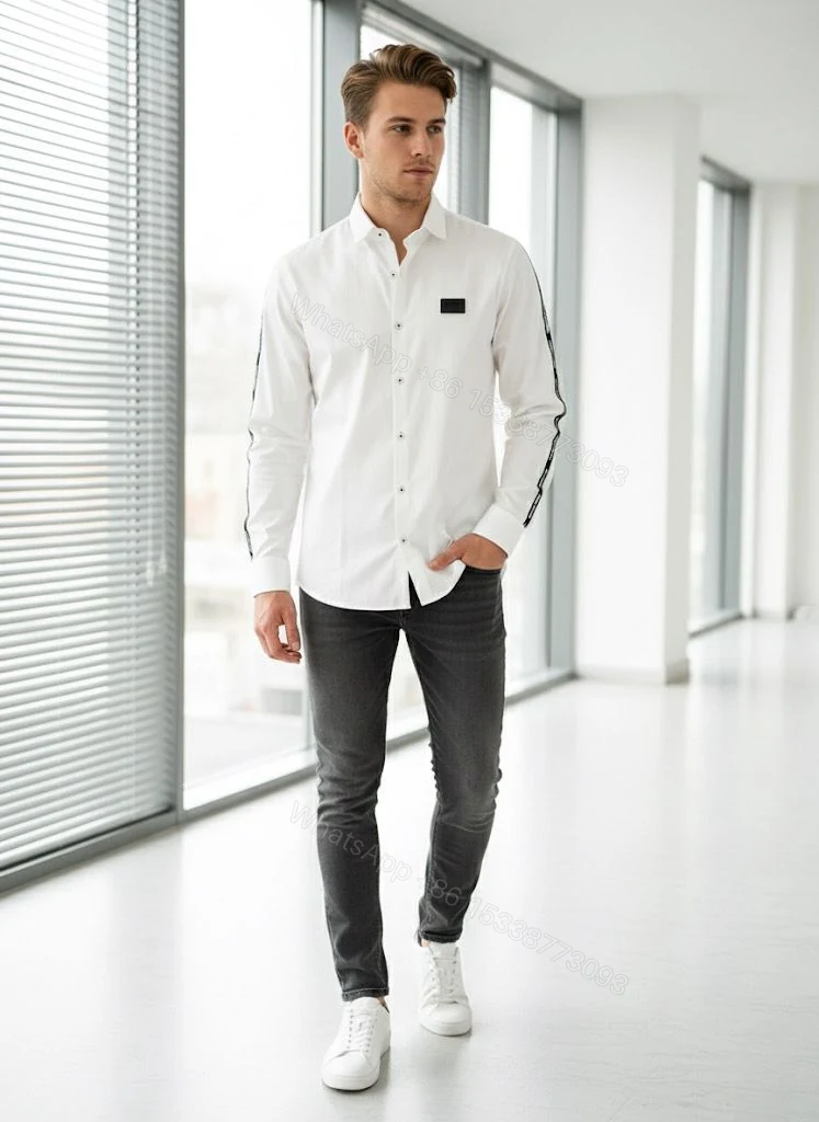 View 3 of First Copy Armani Exchange Original Cotton Shirts