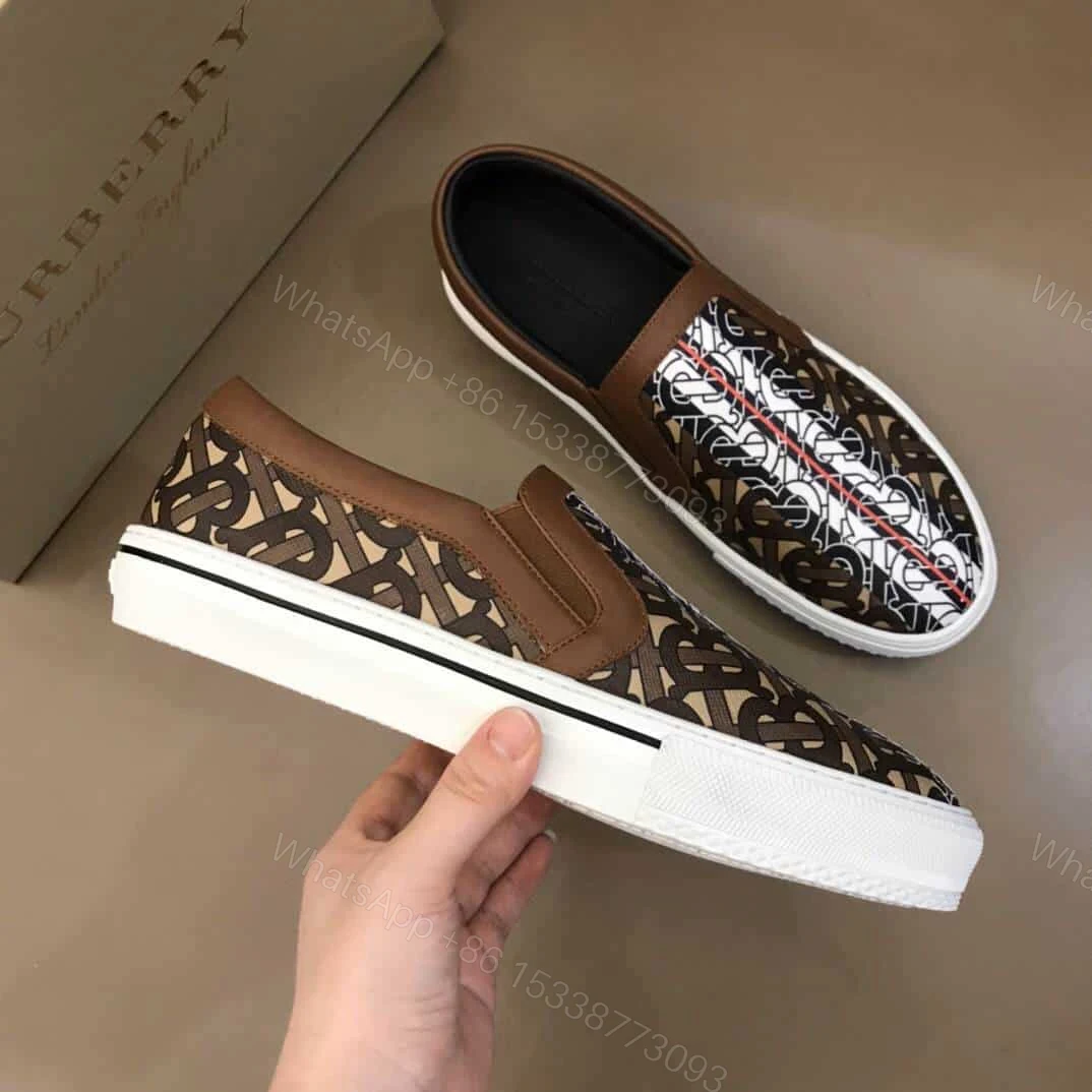 View 6 of BURBERRY LEATHER VINGATE SNEAKER- BBR81
