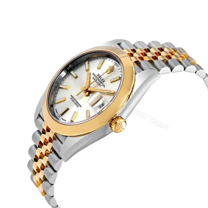 View 2 of Rolex Datejust 41 126238 Super Clone : Yellow Gold Fluted Bezel Champagne Dial