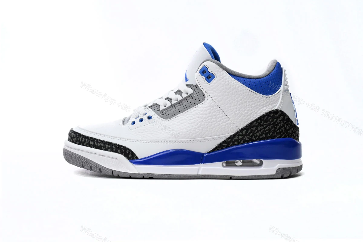 View 14 of (GET)Air Jordan 3 Retro Racer Blue CT8532-145