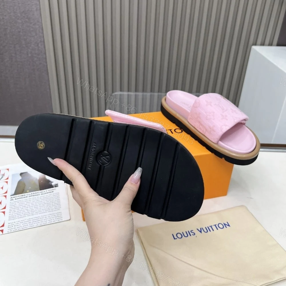View 6 of LOUIS VUITTON POOL PILLOW FLAT COMFORT MULE ROSE 1AGUZD