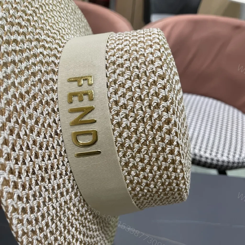 View 2 of Sun-Kissed Straw Boater with Luxe Logo Band