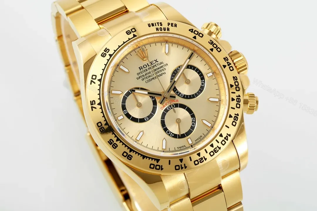 View 2 of Clean Factory APS Gold Daytona 4131 Chronograph Watch