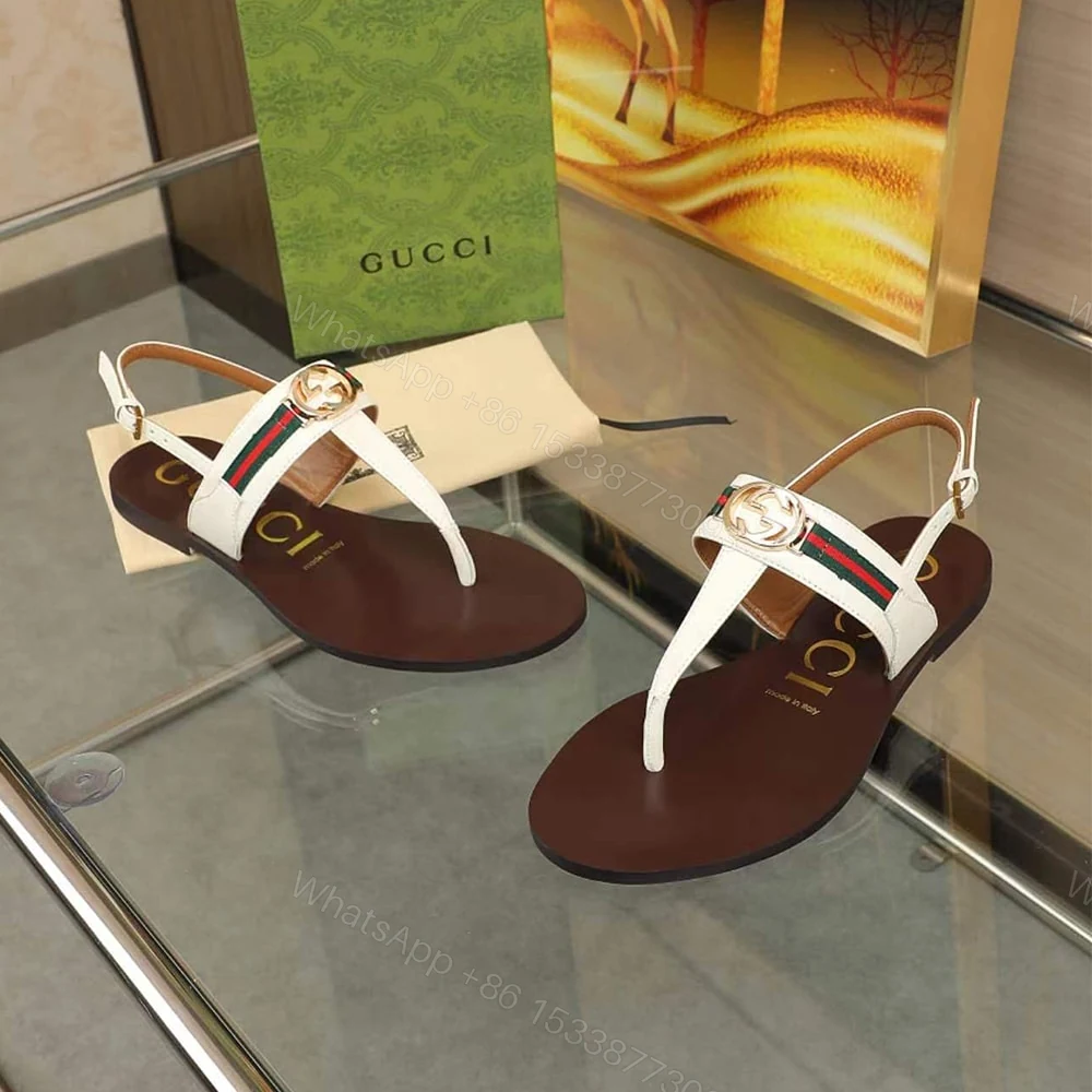 View 4 of GUCCI Women’s Interlocking G Web sandal 274278