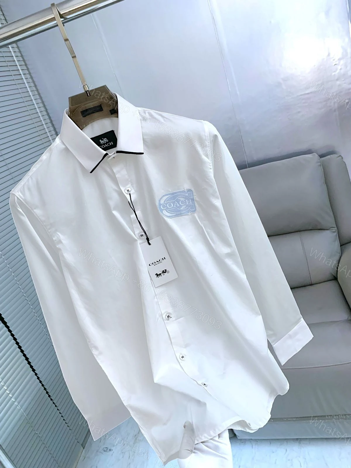 View 6 of FIRST COPY COACH ORIGINAL SOFT COTTON SUMMER SHIRT