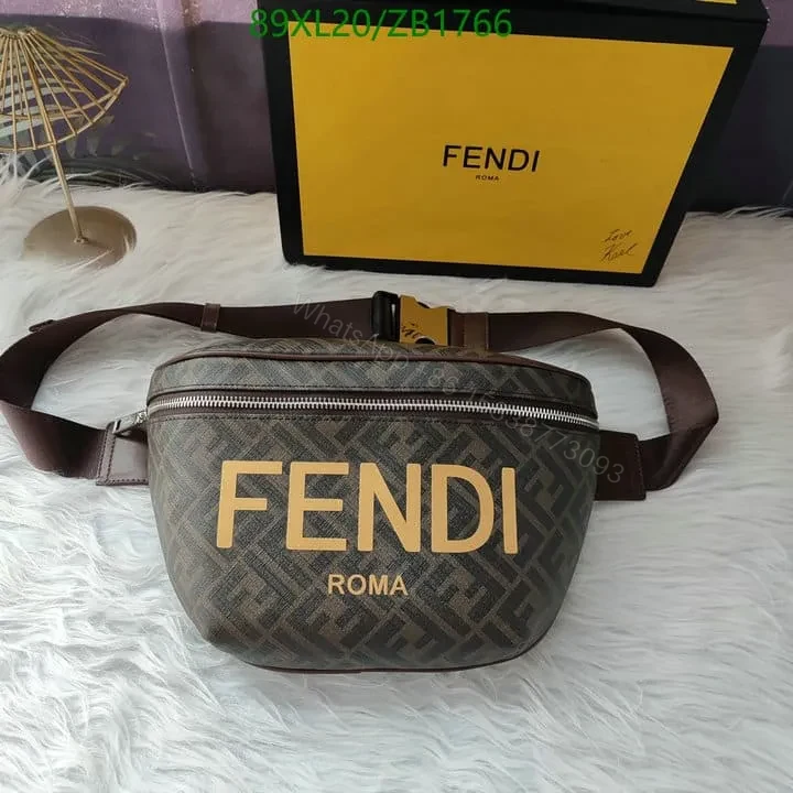 Replica Fendi Canvas Waist Bag TR3352 – Trendy Luxury — view 1