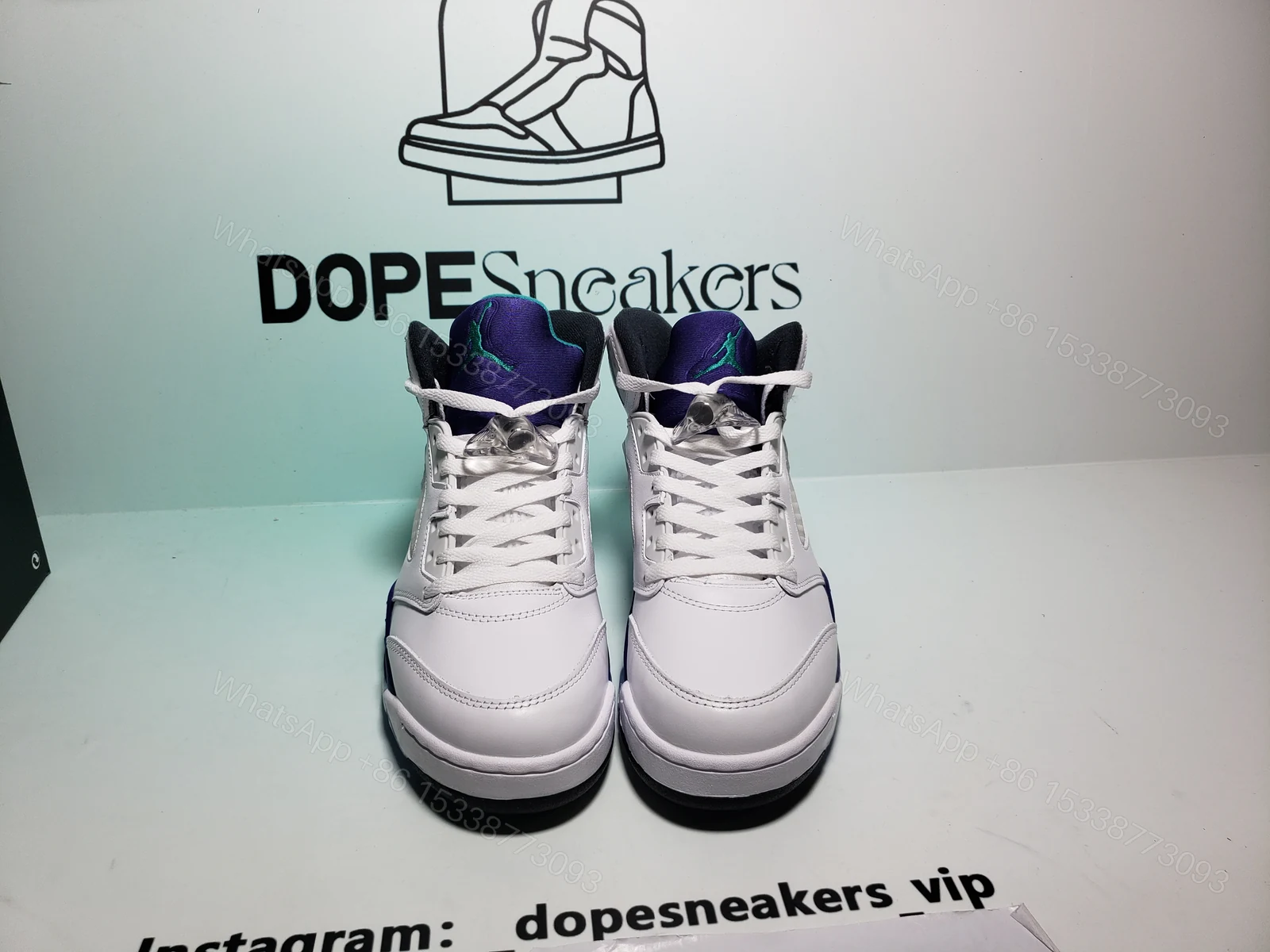View 5 of Air Jordan 5 Retro 'Grape' 2025 HQ7978-100