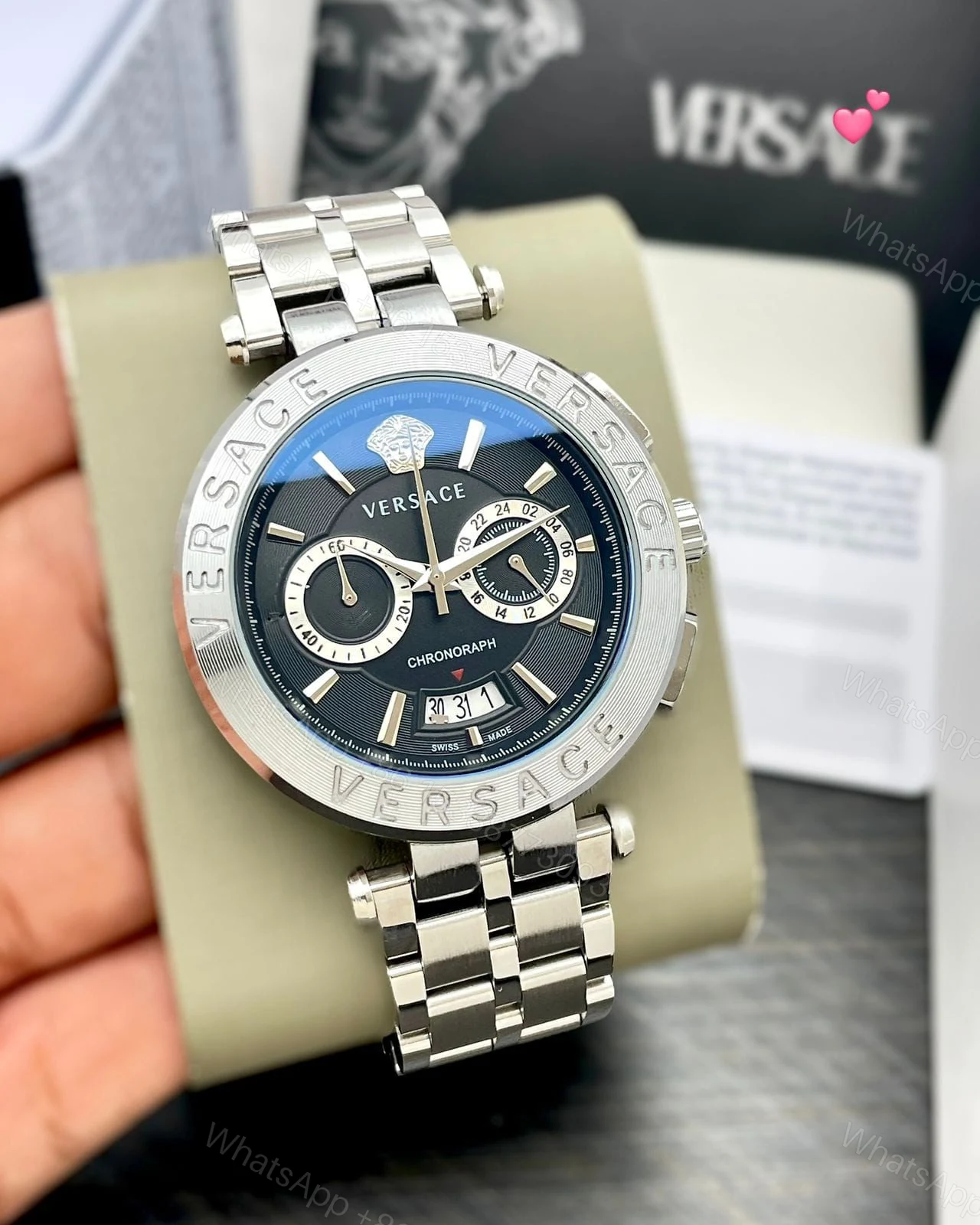 View 3 of FIRST COPY Versace Watch For Men