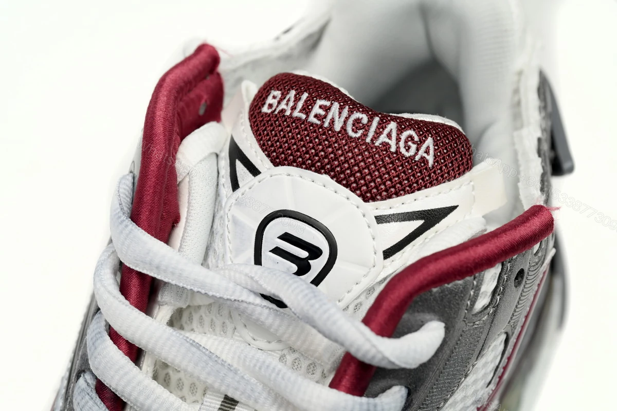 View 7 of Balenciaga Runner White Wine Red