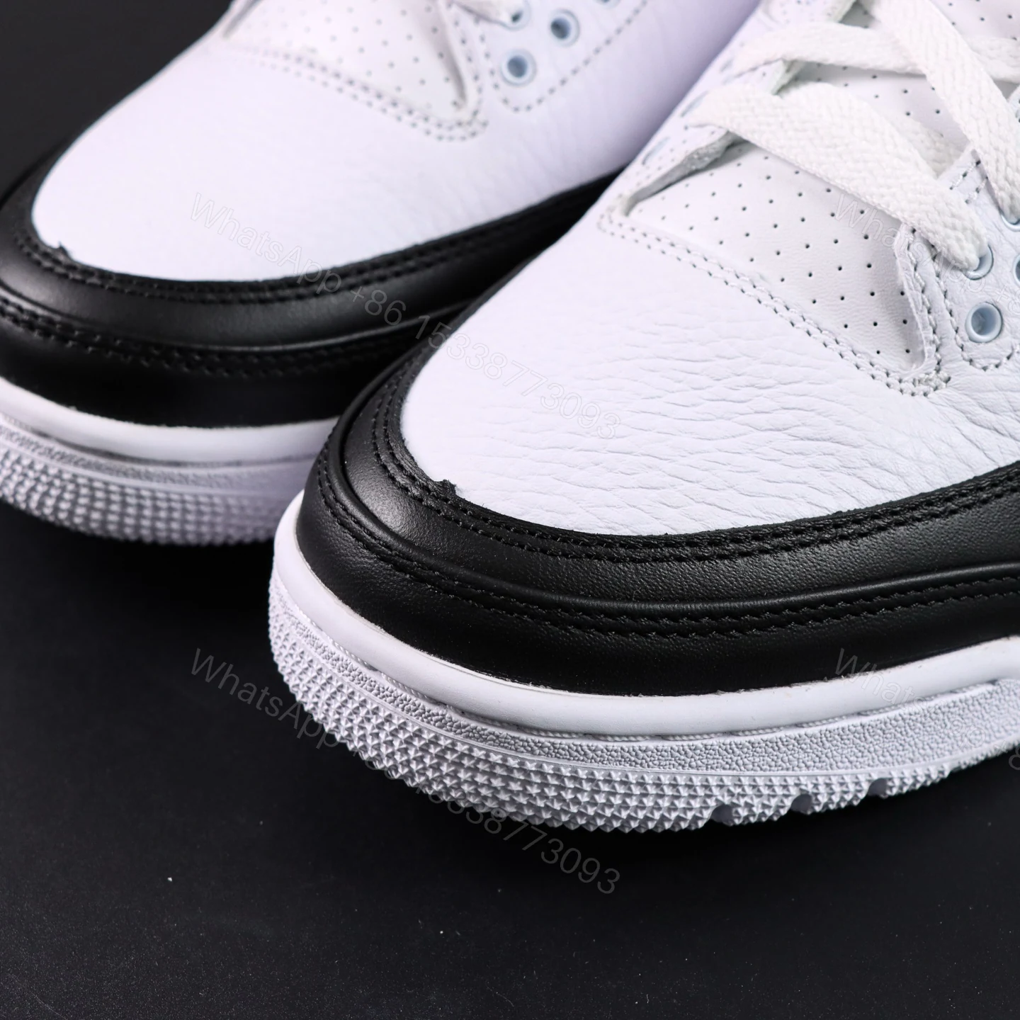 View 5 of Fragment Design x Air Jordan 3 Retro SP ‘white’ Reps