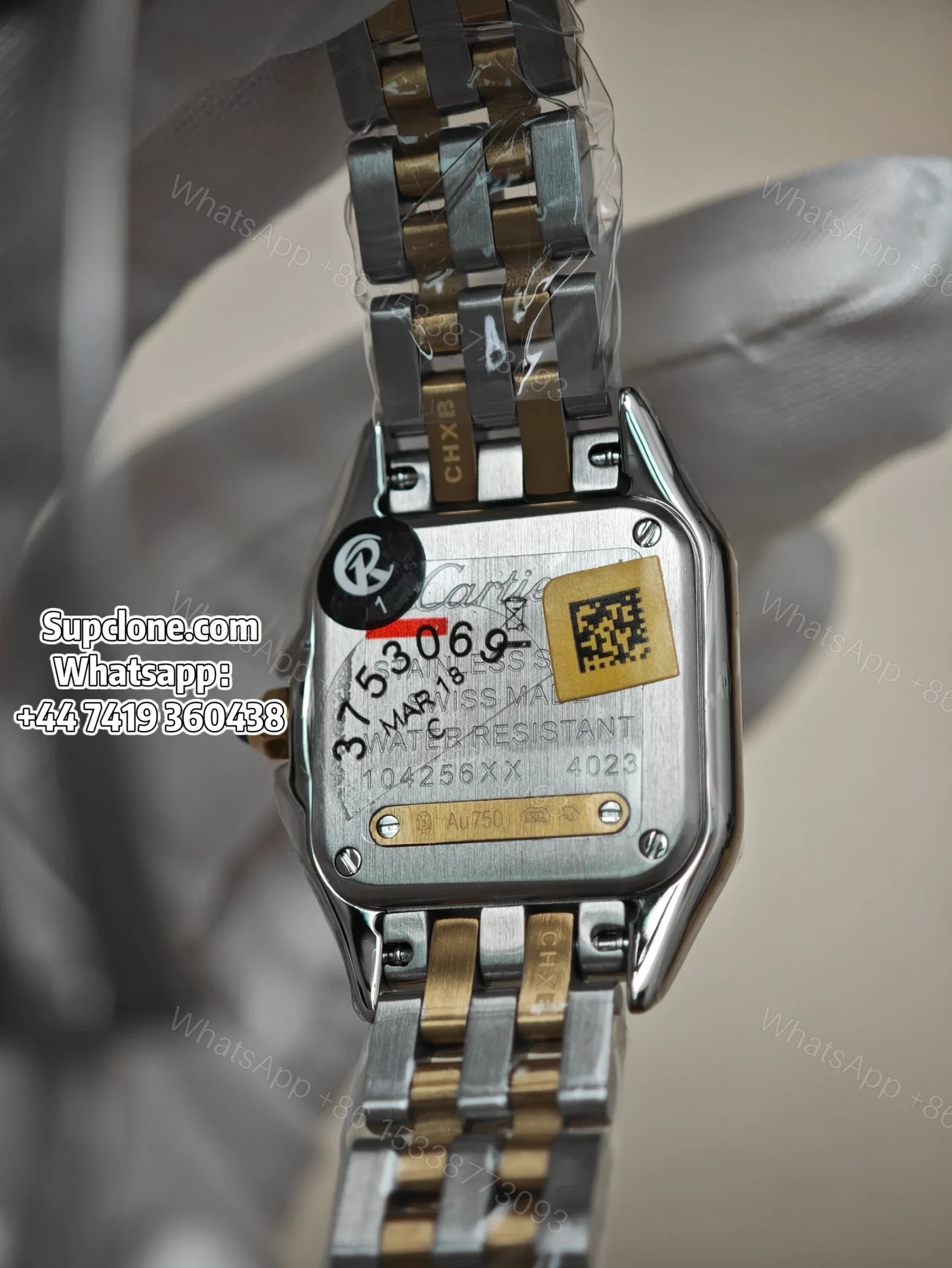 View 9 of Cartier Super Clone Watches 1:1 Panthere W3PN0007 Two Tone Diamond