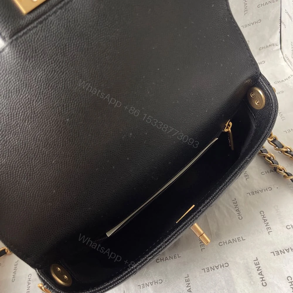 View 8 of CHANEL Mini Flap with top handle(HIGH-END GRADE)