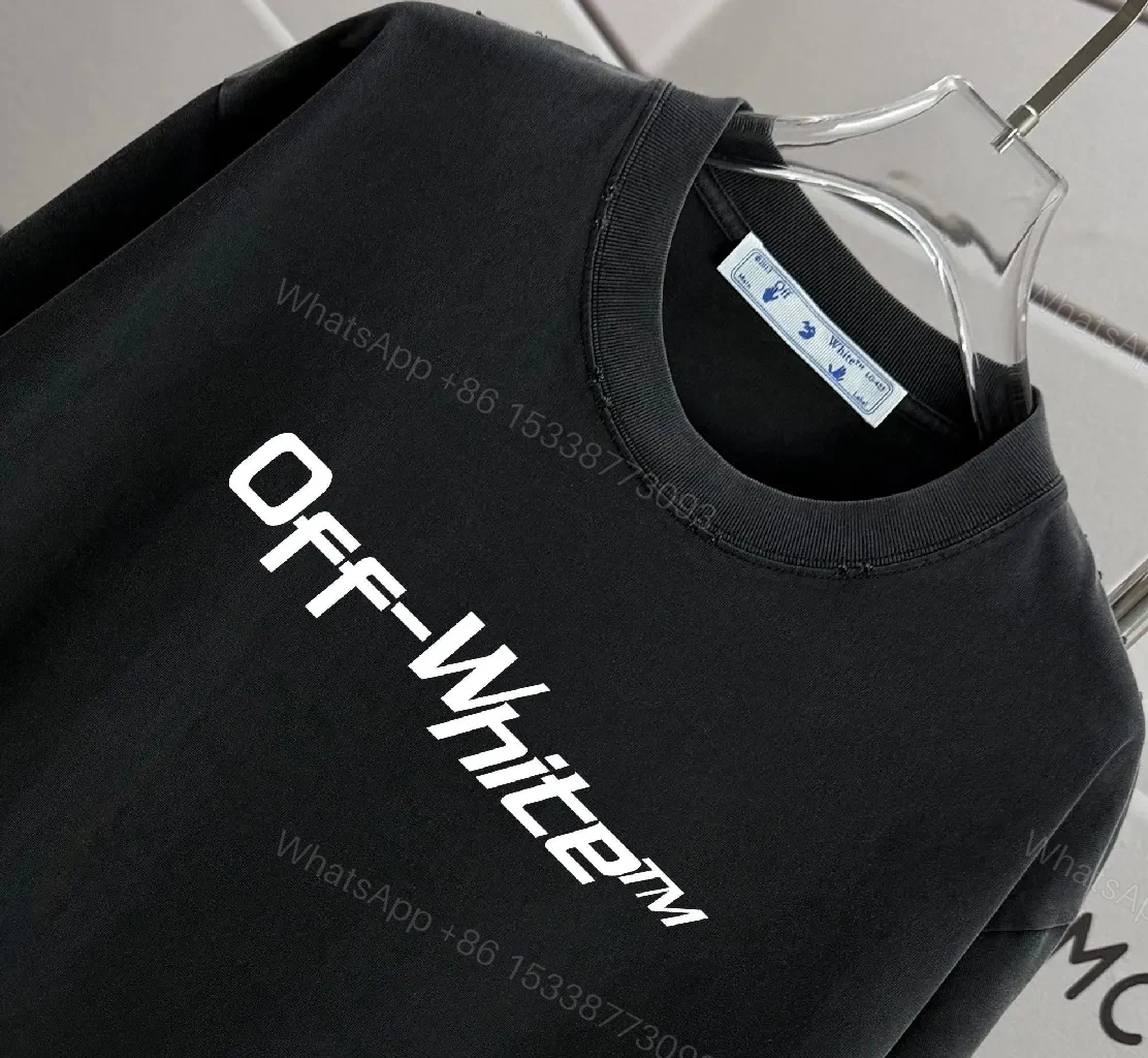 View 4 of Bold Graphic Crewneck Tee: Modern Streetwear Essential with Cross Feature