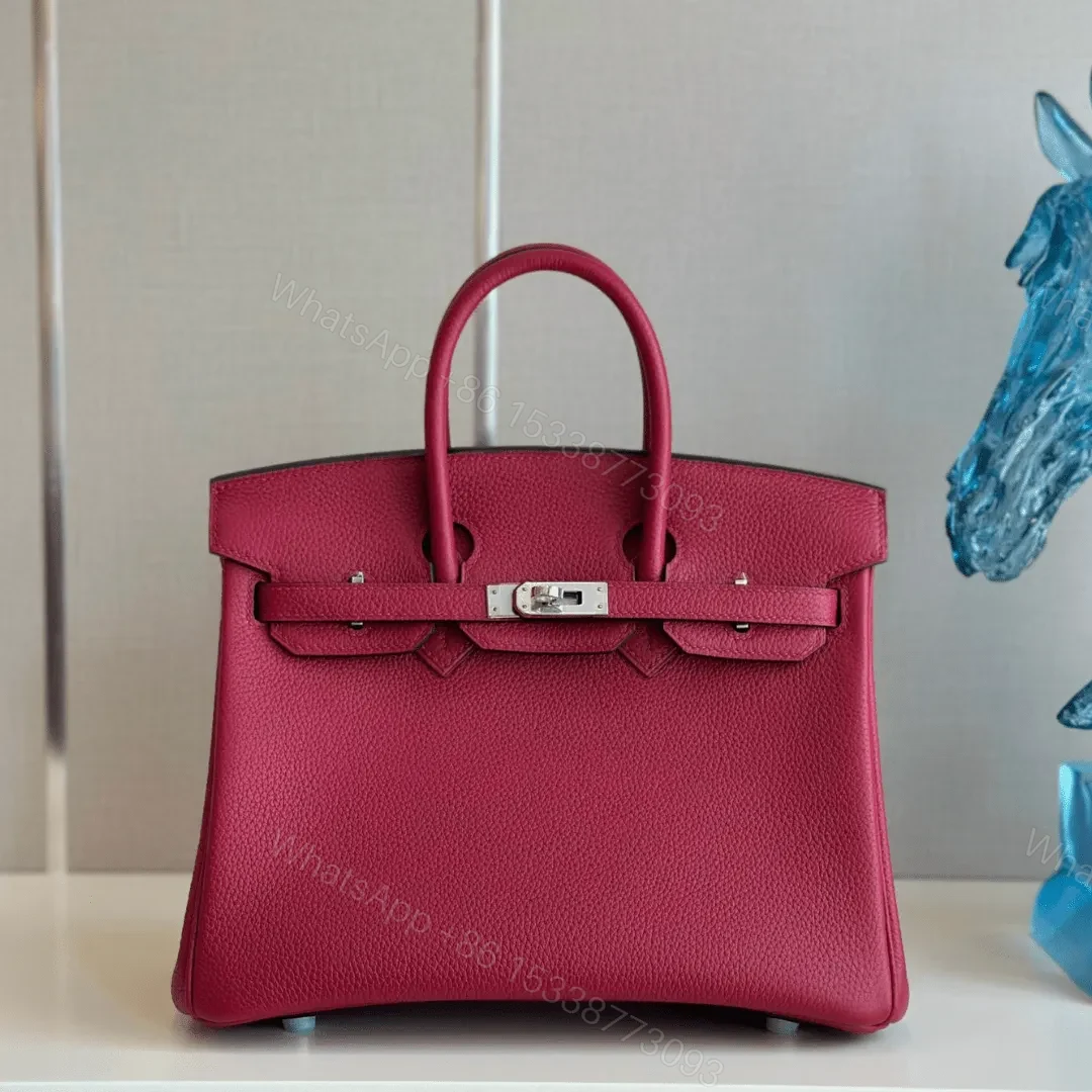 HN PHW Da Togo Handbags Dark Red 25cm — view 1