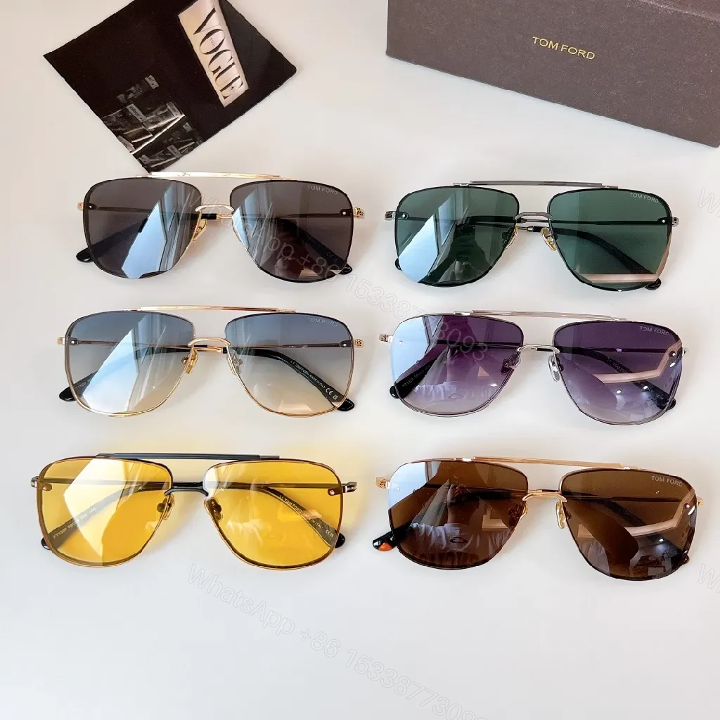View 2 of Matte Black Aviator Sunglasses: Polarized Gradient Lenses