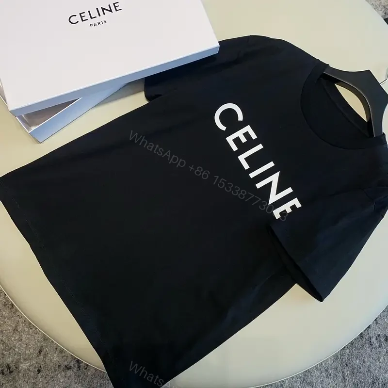 Bold Minimalist Black Logo Tee: Everyday Luxe — view 1