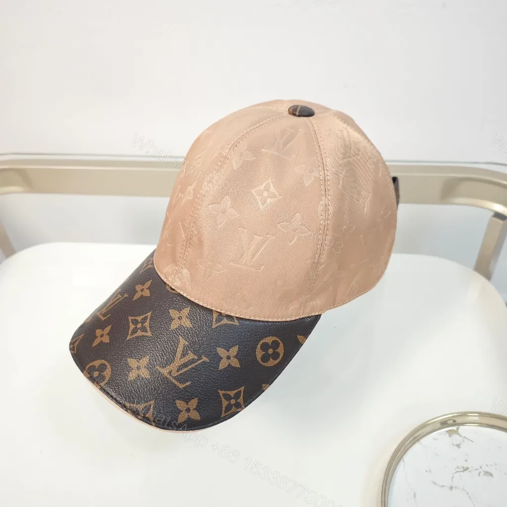 Two-Tone LV Monogram Cap: Subtle Luxury Everyday Cap — view 1