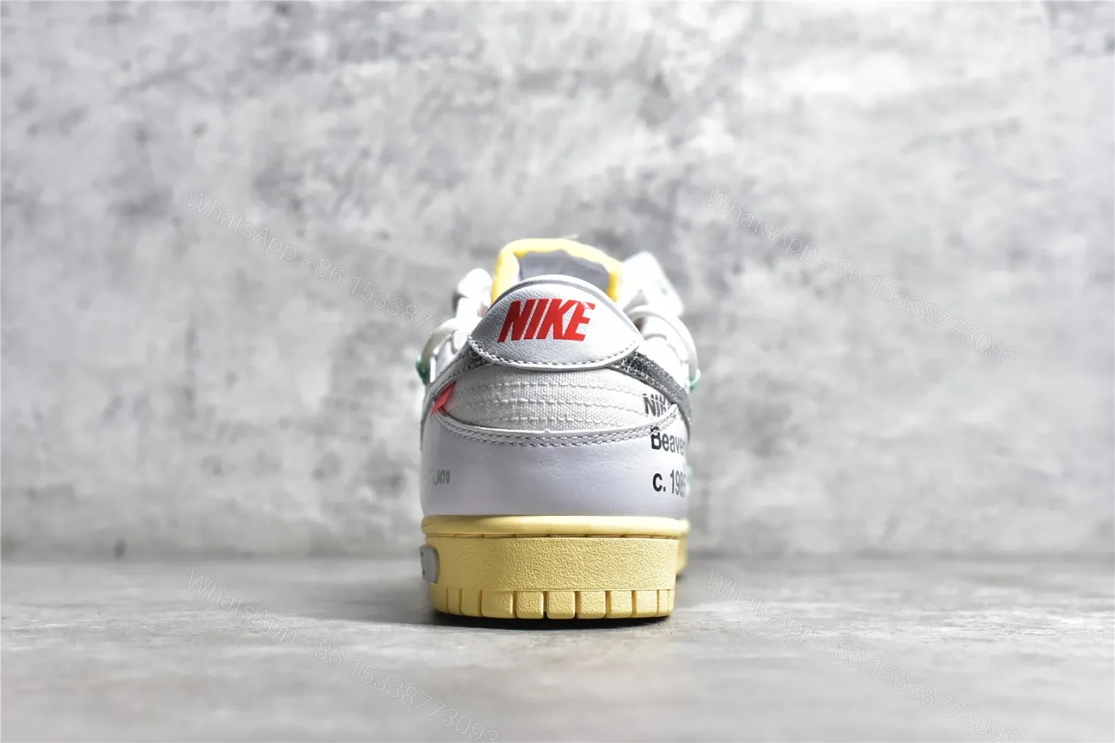 View 6 of Nike Dunk Low Off-White Lot 1 Reps