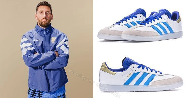 View 2 of FIRST COPY ADIDAS ORIGINAL SAMBA MESSI football
