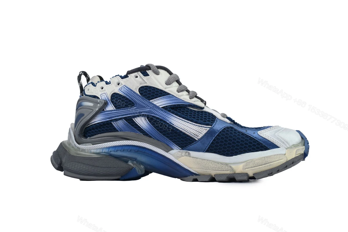 Balenciaga Runner Sneaker 'Gradient - Beige Navy'772774 WRUNG 2410 — view 2