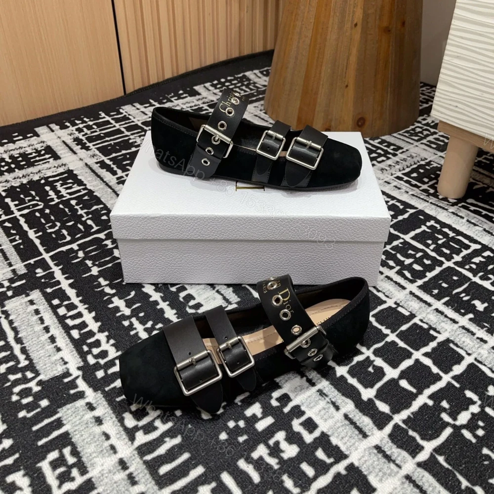 View 4 of 高仿Dior*Punk系列KCB945平頭塔扣休閒單鞋麂皮免檢版